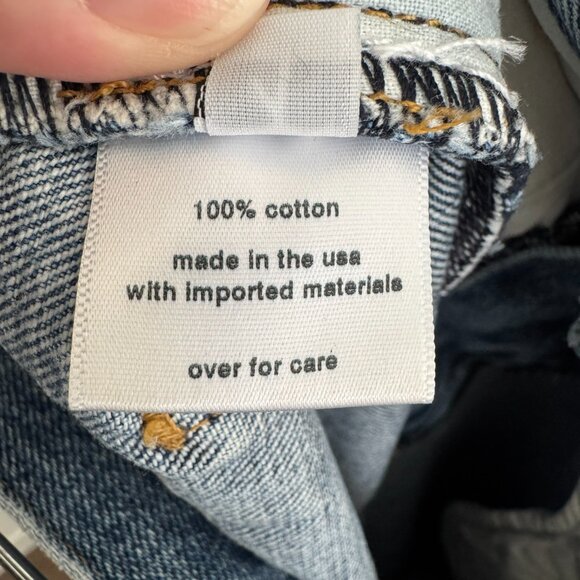 Rachel Comey Cropped Jeans with Frayed Hem, size 4 - Picture 4 of 6